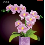Educa 3D puzzle - Orchid
