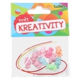 Barvne perlice s vrvico