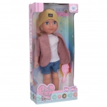 Doll with Comb 35 cm