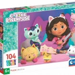 Clementoni Puzzle Gabby's Dollhouse – Music Moment, 104 pieces