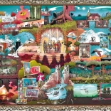 Magnolia Puzzle – Dawn of a Legend, 1000 Pieces