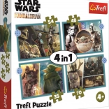 Puzzle 4-in-1 STAR WARS: THE MANDALORIAN