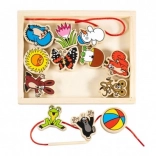 Detoa snøreleg KRTEČEK – træ-perlesæt