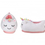 Plush Unicorn Slippers