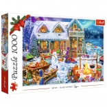 TREFL 1000-Piece Puzzle Winter Time XMAS