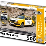 Puzzle Retro Cars Škoda 120 L VB (1987) – 500 pieces