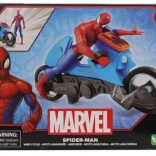Marvel Spider‑Man: motorcykel med actionfigur