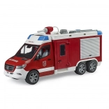 Bruder brandweerwagen MERCEDES-BENZ Sprinter met licht en geluid 1:16