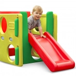 Little Tikes Jr. Activity Gym – natural outdoor and indoor climber with slide