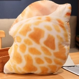 Plush Shell Pillow 50 x 40 cm
