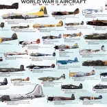 World War II Aircraft Puzzle 1000 Pieces