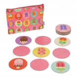 Colorful Popsicle Memory Game for Children by Petit Collage