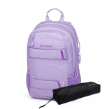 Student Backpack and Case OXY SPORT Violet
