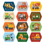 Pexeso Construction Machines for Kids