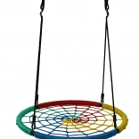 Schommel ooievaarsnest kleurrijk