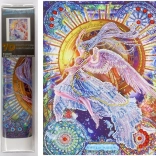 Norimpex diamant schilderen 7D wiel van fortuin 30 × 40 cm