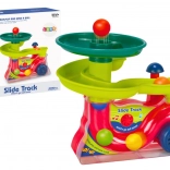 Colorful Fountain with Slide for Balls with Sounds