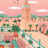 Puzzle Koutoubia Mosque Morocco 1000 pieces