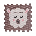 Foam Puzzle Lamb – dark brown play mat