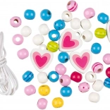 Goki houten rijgkralen voor kinderen