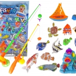 Set of Practical Fishing Games, 11 pcs. Fish Accessories Boat
