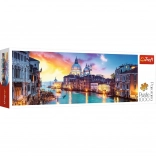 Panoramic Puzzle 1000 Pieces Canal Grande, Venice