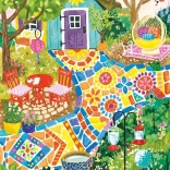 Garden Mosaic Puzzle 1000 Pieces