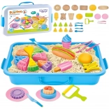 Woopie Kinetic Sand 1.2 kg Restaurant Table with Molds