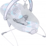 vibrating baby bouncer FreeON Enjoy Blue