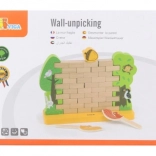 Gioco logico in legno Muro per bambini