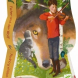 Panoramic Puzzle Peter and the Wolf 50 Pieces DJECO