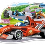 Kids' 12-piece maxi puzzle – RACING BOLIDE (CASTORLAND)