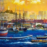 Puzzle San Francisco Harbor 500 pieces