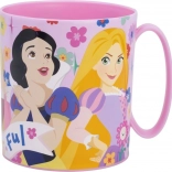 Plastic Mug 390 ml DISNEY PRINCESSES – pink