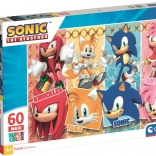 Clementoni puzzle hedgehog Sonic MAXI 60 pieces
