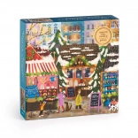 Foil Puzzle Christmas Markets 1000 Pieces GALISON Joy Laforme