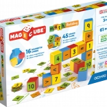 Geomag Magicube math building set 61 pieces