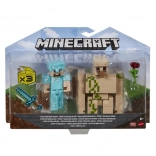 Minecraft Figures 8 cm – Double Pack with Accessories