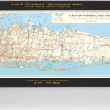 Panoramic Puzzle Movie Map of New York 1000 Pieces GALISON