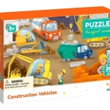 Puzzle TRANSPORT: Construction Machines 30 Pieces