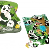 Puzzle Panda Bamboo Forest 48 Pieces
