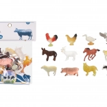 Ensemble de figurines d'animaux de la ferme 12 pcs
