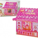 Tent for Princess Ice Cream Shop Pink Lights Stars
