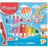 Feutres MAPED Color'Peps Early Age Jumbo, 24 pcs