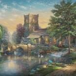 Chapel in the Willow Forest Puzzle 1000 Pieces SCHMIDT