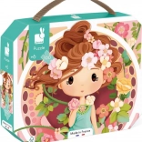 Puzzle in Suitcase Inspired by Mucha 100 Pieces