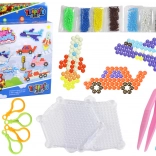 Water Fuse Beads DIY – 8 Colors, Transportation Themes