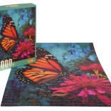 1000-Piece Puzzle – Colorful Butterfly