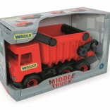 Red Truck Dumper Wader Middle Truck