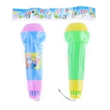 Children's plastic handheld microphone